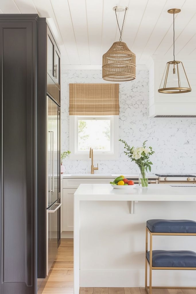 Slim Kitchen Island for Small Kitchen Layouts