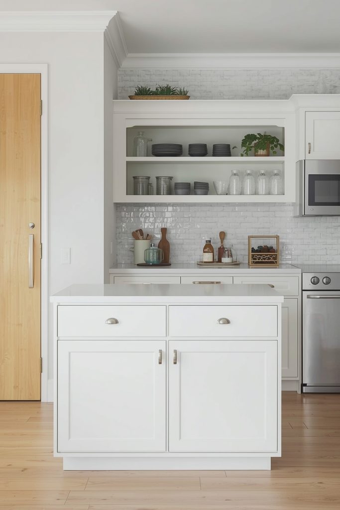 Small Freestanding Kitchen Island for Compact Spaces