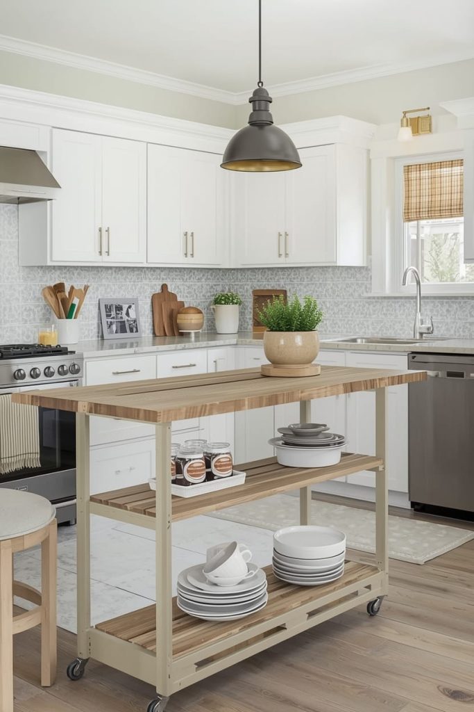 Small Rustic Kitchen Island Ideas for Compact Spaces