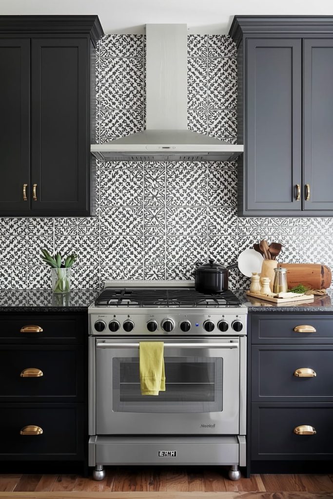 Subway Tile Backsplash With Dark Cabinets (Classic but Never Boring)