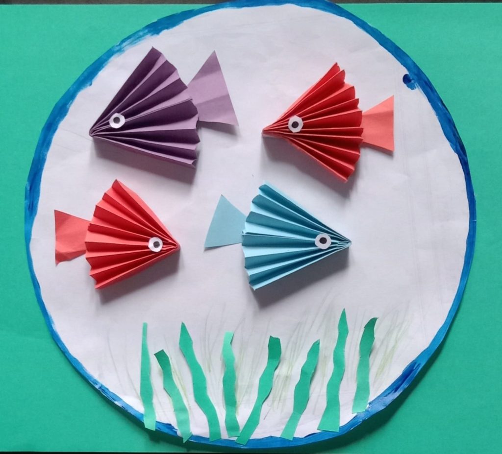 a for aquarium craft the final look