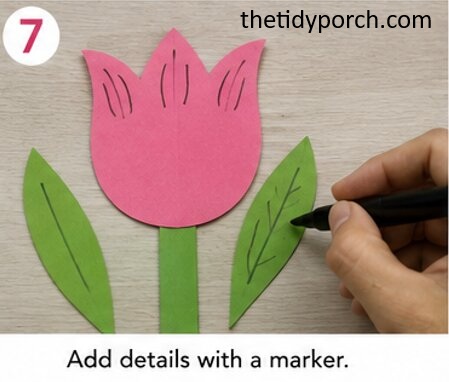 add details with a marker