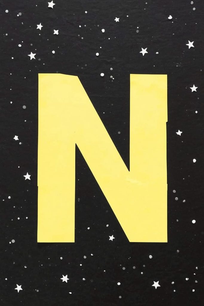 Night Sky Craft: An N Cut From the Stars