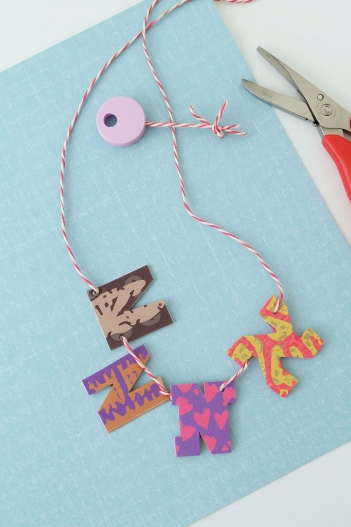 Necklace Craft: A Wearable N Kids Can Show Off All Day
