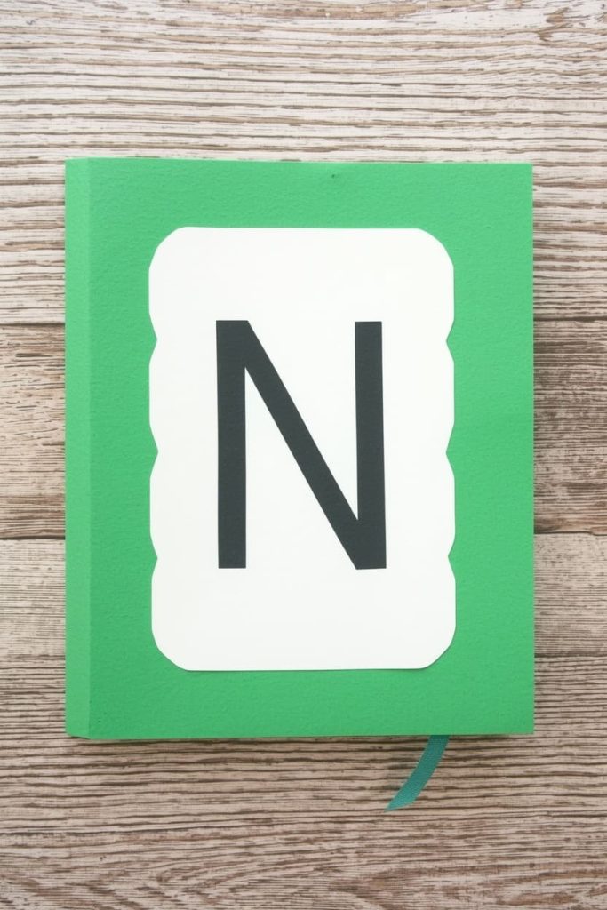 Notebook Craft: A Mini N-Covered Journal